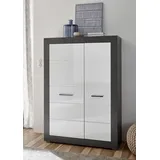 Home Affaire Etero Mehrzweckschrank 100 x 142 x 35 cm Grau