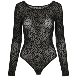 URBAN CLASSICS Ladies Flock Lace Body Black XXL - XXL