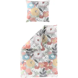 Bettwäsche Mako-Satin bunt - bunt