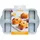 Decora 0075035 8 Cup MINI LOAF PAN 9,5 X 6,3 X 3,6 H cm, Stahl, Silber