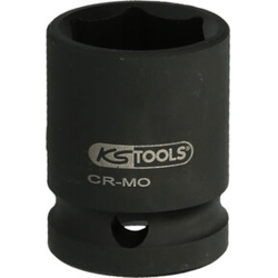 KS Tools 1" Sechskant-Kraft-Stecknuss, kurz, 100mm