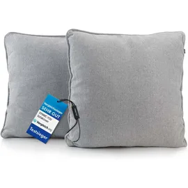 DYNMC you Sofakissen 40 x 40 cm Grau