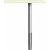 Naber Trampolo 1 rund. edelstahlfarbig, 920-1100mm 3011055 Möbelfuß 920-1100 mm