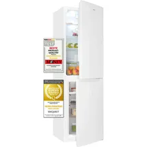 Exquisit KGC250-85-NF-040D Kühl-Gefrierkombination (247 l, 180,5 mm hoch, Weiß)