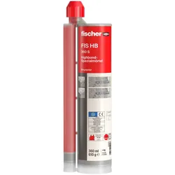 fischer 519125, Polymer-modifizierter Mörtel, 0,61 kg, Beton, Flasche