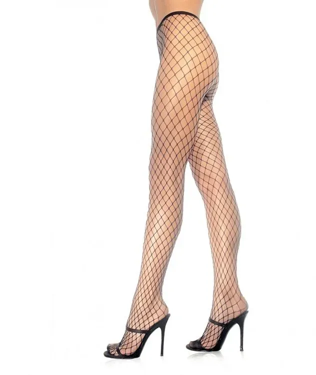LEG AVENUE  Black Diamond Netz-Höschen