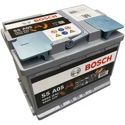 Bosch S5 A05 Autobatterie AGM Start-Stop 12V 60Ah 680A