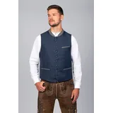Edelnice Wolltrachtenweste Christian in Dunkelblau | 58