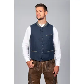 Edelnice Wolltrachtenweste Christian in Dunkelblau | 58