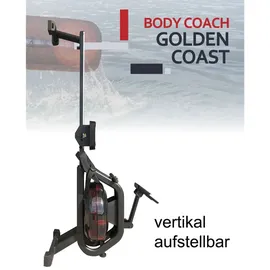 Body Coach Wasser-Rudergerät Gold Coast Rower Ruderzugmaschine Wasser-Bremssystem