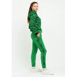Tom Barron Freizeitanzug Damen Zebramuster Grün XS