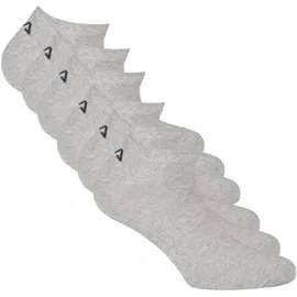 Fila Sneakersocken 6er Pack Grau/Schwarz 39-42