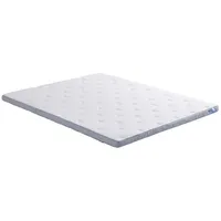 Yatas Topper, Grau, Weiß, Textil, Füllung: Polyester, 180x200 cm, Oeko-Tex® Standard 100, Bezug abnehmbar/waschbar, für Hausstauballergiker geeignet, wendbar, atmungsaktiv, schadstoffgeprüft, orthopädische Matratze, Schlafzimmer, Matratzen Shop, Matratzenzubehör, Topper