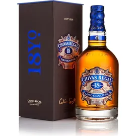Chivas Regal 18 Years Old Gold Signature Blended Scotch 40% vol 0,7 l