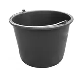 Bradas Putzeimer PVC 16L Schwarz