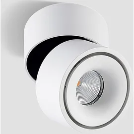 ARCCHIO Rotari 1-flg. 10 cm dimmbar Aluminium/weiß