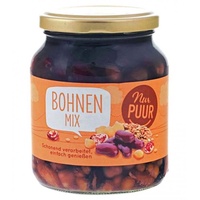 NurPuur Bohnen-Mix bunt bio 350g