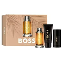 HUGO BOSS The Scent Eau de Toilette 100 ml + Duschgel 100 ml + Deo Spray 75 ml Geschenkset