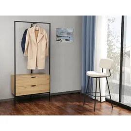 Home Affaire Innsbruck Garderobenschrank 85x47x190 cm braun