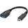 OWC USB-C auf USB-A Adapter 0,14 m Schwarz