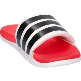 adidas Adilette Comfort 2.0 Schwarz/Weiß/Rot 40 2/3