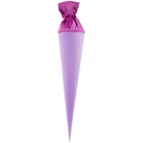 Goldbuch Bastelschultüte 70 cm lila