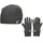 Asics Laufhandschuhe schwarz L/XL