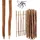 Aquagart 5m Komplett Set Staketenzaun 120cm hoch Lattenabstand 4-6cm mit 5 Holzpfosten 1,...