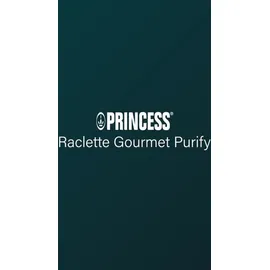 Princess Raclette Purify 162660 1500 W schwarz