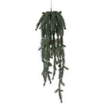 Creativ deco Winterliche Kunstpflanze 85 cm grün