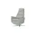 Max Schelling Sessel Elmira Mikrofaser 81 x 118 x 90 cm grau mit Relax-Funktion