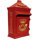 FTWdesign Retro Post Box rot