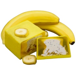 Nesbel - Spüren Sie die Reinheit? Handseife »Banane«, Glycerin Seife Duftseife mit Ziegenmilch Handmade Feuchtigkeitsspendend für empfindliche Haut geeignet 100g