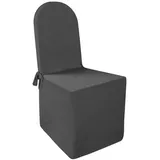 BestLivings Stuhlhusse Schwarz 45 x 96 cm