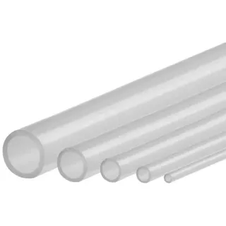 Silikonschlauch Meterware Industriequalität -60°C bis 200°C Schlauch Transparent 16 22