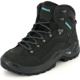 Lowa Renegade GTX Mid Damen Asphalt/Türkis 41