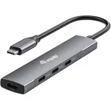 Equip 128963 USB-C-zu-4-Port-USB-3.2 Gen 1-Hubs