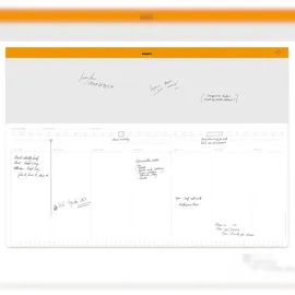 Rhodia Schreibunterlage mit Wochenkalender, Leinenrücken, 30 Blatt - 194042C