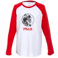 PEAK Tony Parker Langarmshirt Kinder 20674 - rot 160