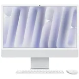 Apple iMac 24 Retina 4.5K (M4, 2024) CTO 61cm (24 Zoll) Silber 16GB RAM 256GB SSD 10-Core CPU 10‐Core GPU Z1EH_469_DE_CTO