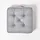 Homescapes Kissenbezug Rajput 40 x 40 cm Grau