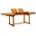 vidaXL Gartentisch Ausziehbar (160-240)x100x75 cm Braun