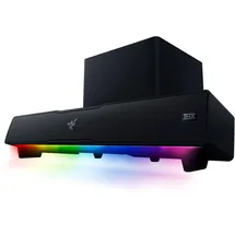 Razer Leviathan V2 Soundbar inkl. Subwoofer - Kompaktes Format, THX Audio, USB-C, Bluetooth, Powered by Razer ChromaTM RGB