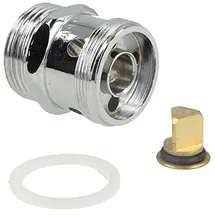 Schlösser Armaturen Rohrbelüfter DN15 messing verchromt DIN-DVGW registriert 3/4" für Auslaufventile