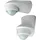 Grothe 94532 Aufputz PIR-Bewegungsmelder 360° Relais Weiß IP55