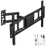 Tectake TV Wandhalterung für 32 100 Zoll 81 254 cm), ausziehbar, bis 60 kg
