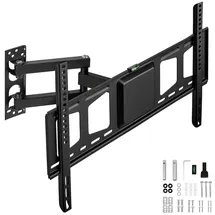 Tectake TV Wandhalterung für 32 100 Zoll 81 254 cm), ausziehbar, bis 60 kg