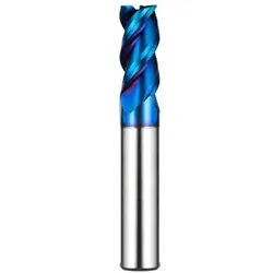 VHM Fräser für Heavy Cuts Helix 45° BLUE Beschichtung 1mm 3ESE010025S04