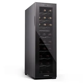 Klarstein Shiraz 24 Duo Weinkühlschrank 2 Zonen 75 L 24 Flaschen 5-18 °C Touch