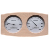 Harvia Gekrümmten Box Typ Thermo-Hygrometer, Large